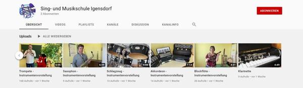 Instrumentenvorstellung online
